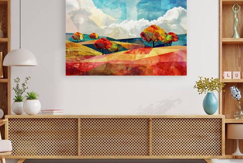 Autumnal Facet Vista H2N9P3 60 by Abstract Rebellion