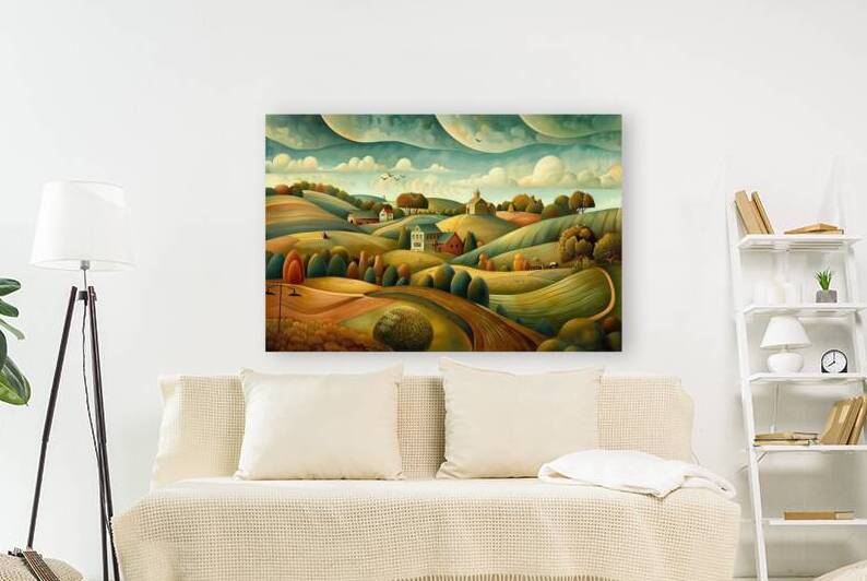Autumnal Hills 7B294F 45 by Abstract Rebellion
