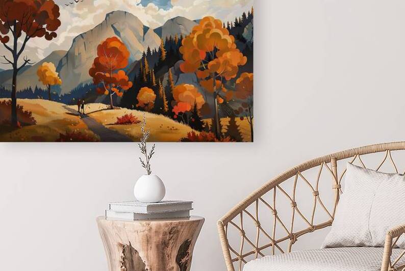 Autumnal Reverie H2794P 48 by Abstract Rebellion