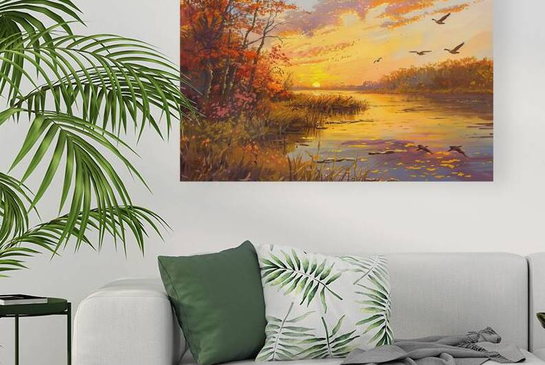 Autumnal Sunset Reverie 8294HJ 45 by Abstract Rebellion