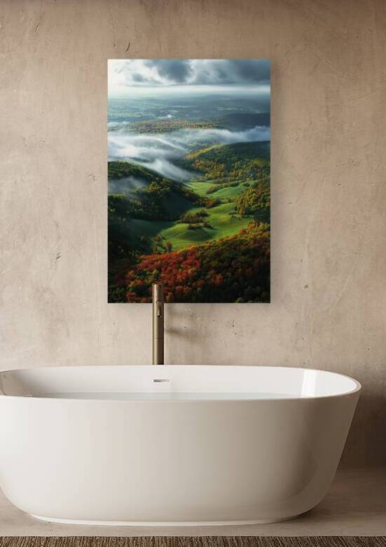 Autumnal Valley Mist 5H2N9Z 50 by Abstract Rebellion