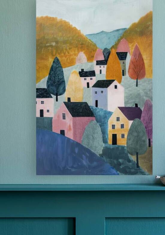 Autumnal Village 7H29P4 48 by Abstract Rebellion