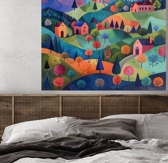 Autumnal Valley Glow H92D3N 55 by Abstract Rebellion