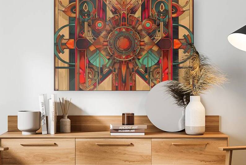 Aztec Sunstone Convergence H92N5Z 68 by Abstract Rebellion