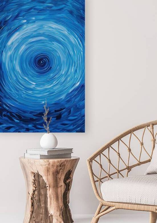 Azure Abyss Swirl H92D3N 55 by Abstract Rebellion
