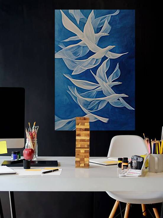 Azure Ascension Of Spirits J53H9N 57 by Abstract Rebellion
