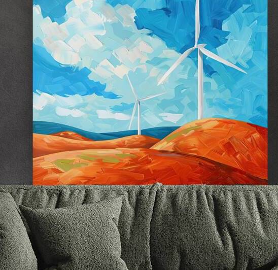 Azure Breezes Turning 29HBNZ 53 by Abstract Rebellion