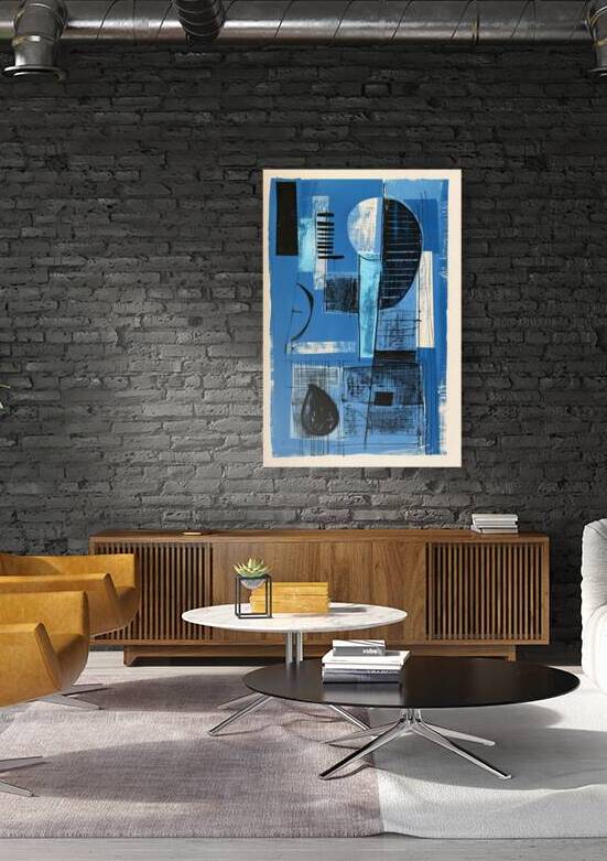 Azure Blueprint Rhythm 52H9N 58 by Abstract Rebellion
