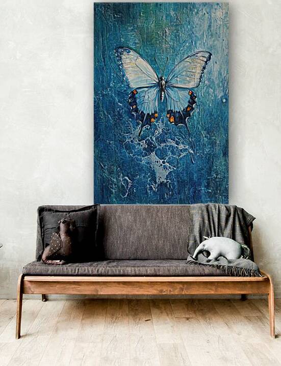 Azure Butterfly Ascension H29NJP 57 by Abstract Rebellion