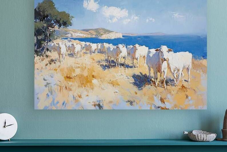 Azure Coast Herd Y7H9N2 55 by Abstract Rebellion