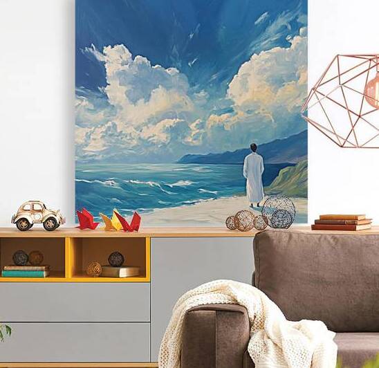 Azure Contemplation J9P4H2 49 by Abstract Rebellion
