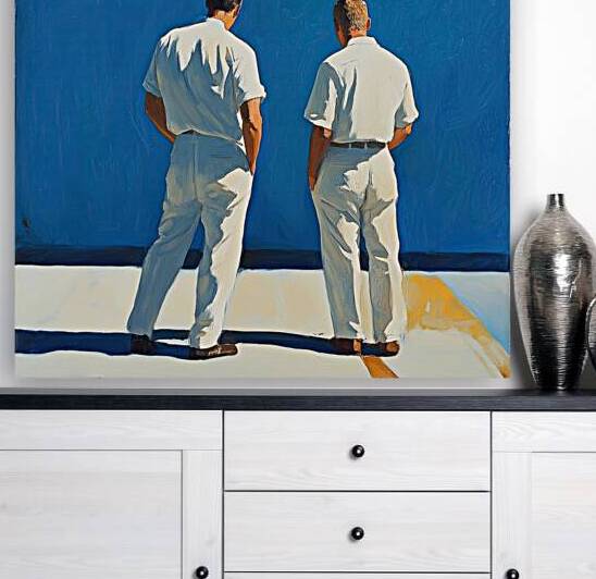 Azure Contemplation Y9H2N5 47 by Abstract Rebellion