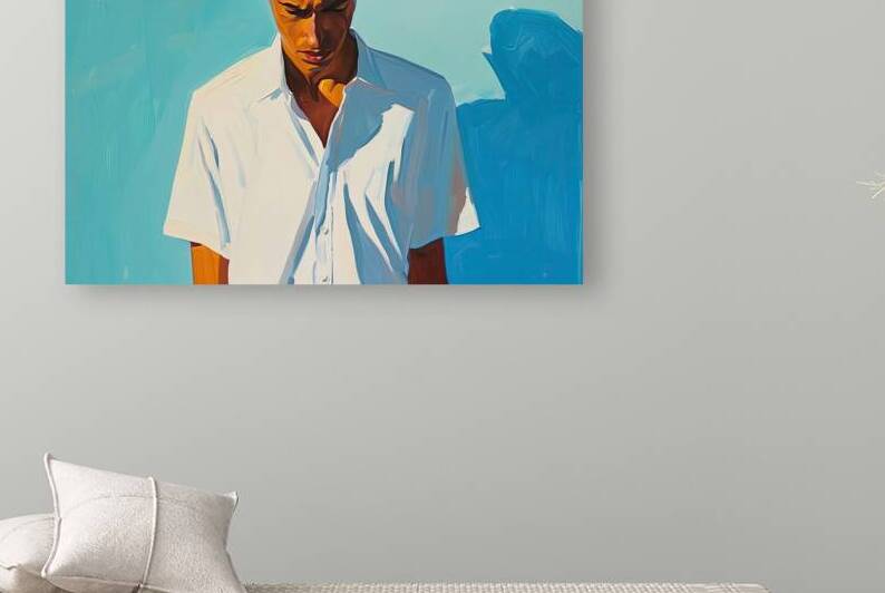 Azure Contemplation 92DH3B 55 by Abstract Rebellion