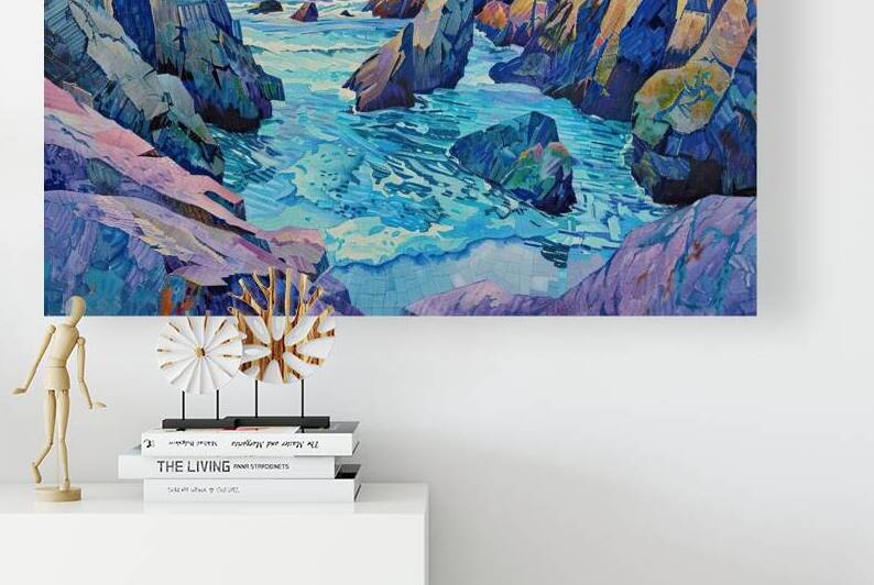 Azure Cove Passage H2N9P2 68 by Abstract Rebellion
