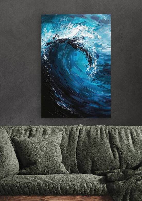 Azure Crest Wave H429PN 57 by Abstract Rebellion
