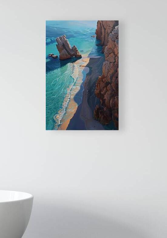 Azure Cove Sunrise H2N9P2 67 by Abstract Rebellion