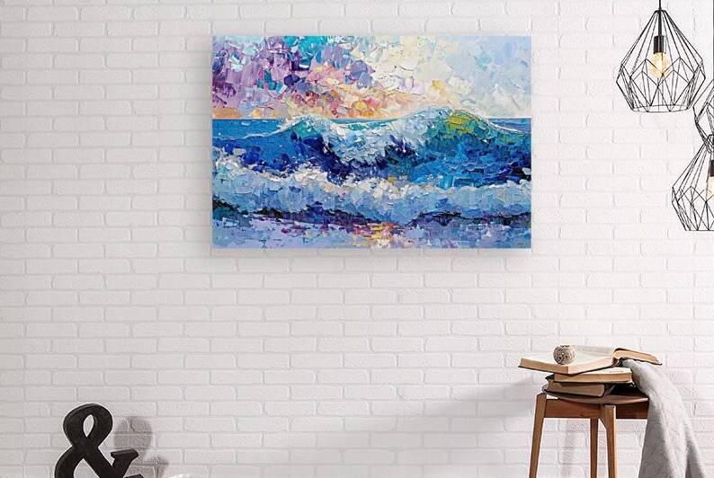 Azure Crest Wave H42P9 52 by Abstract Rebellion
