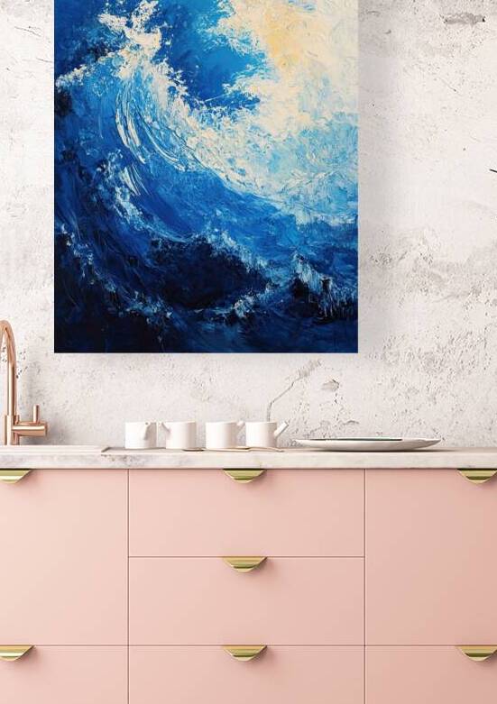 Azure Crest Wave H429PN 58 by Abstract Rebellion