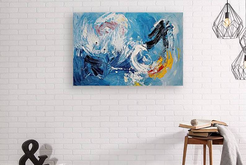 Azure Dance Of Color Y392HN 48 by Abstract Rebellion