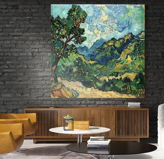 Azure Dance Over Alpilles Y5H92N 65 by Abstract Rebellion