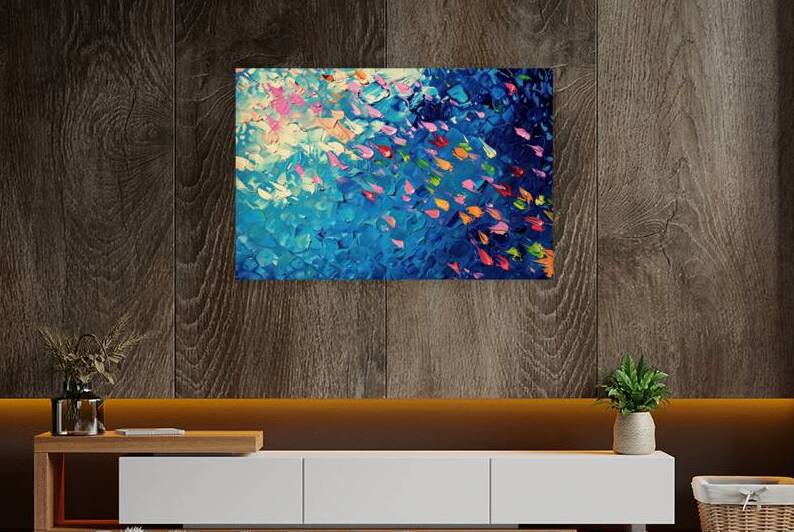 Azure Dance of Light 2H9N3Z 58 by Abstract Rebellion