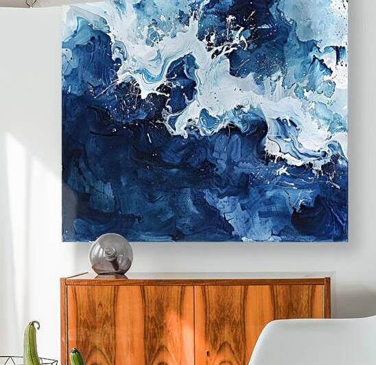 Azure Depths Flow Y9H2N5 57 by Abstract Rebellion