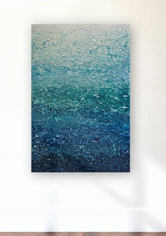 Azure Depths Echoing Light 7P3N9H 53 by Abstract Rebellion