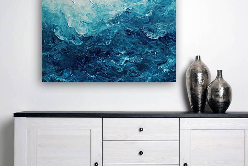 Azure Depths NZ92H3 49 by Abstract Rebellion