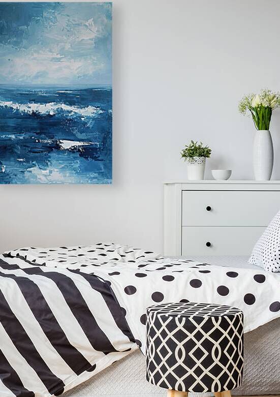 Azure Depths Serene Waves H29PN 45 by Abstract Rebellion