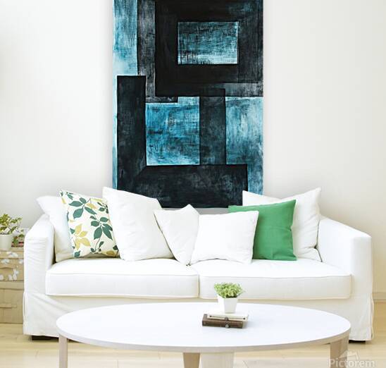 Azure Depths Within Frames 2Y9N7J 48 by Abstract Rebellion