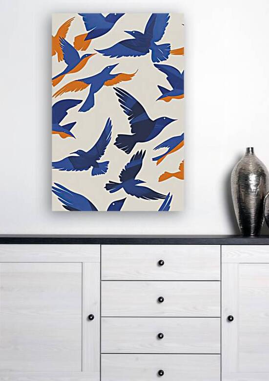 Azure Flight 7924H 45 by Abstract Rebellion