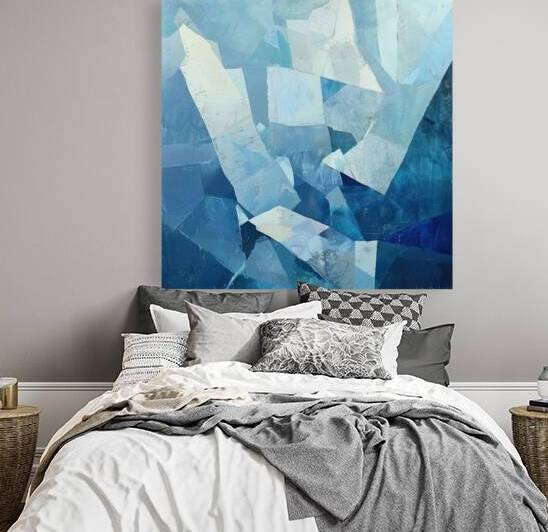 Azure Fractures H9P4N2 60 by Abstract Rebellion