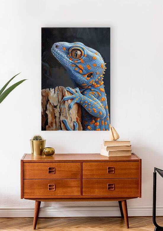 Azure Gecko Vigil 8294H 46 by Abstract Rebellion