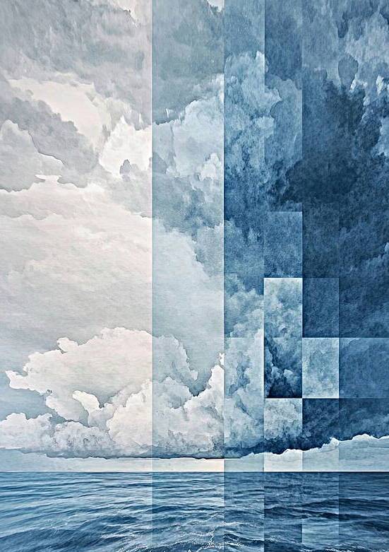 Azure Horizons Shifting 7H9N2P 60 by Abstract Rebellion