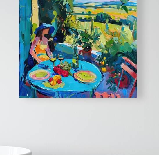 Azure Luncheon B29H4J 55 by Abstract Rebellion