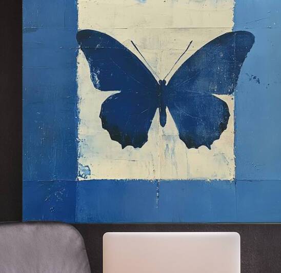 Azure Lepidoptera 9P3H7N 65 by Abstract Rebellion