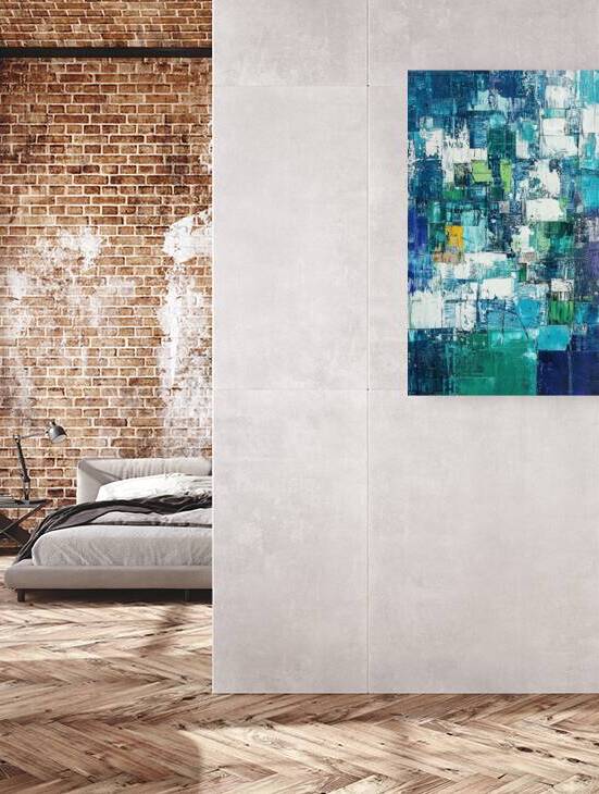 Azure Mosaic Dreams 2H9N3Z 51 by Abstract Rebellion