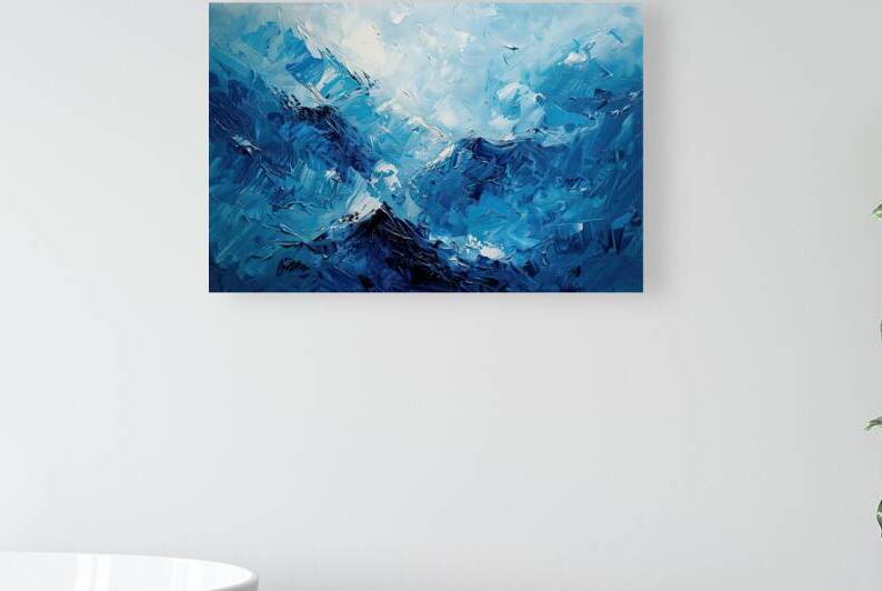 Azure Mountain  Majesty H29N3Z 57 by Abstract Rebellion