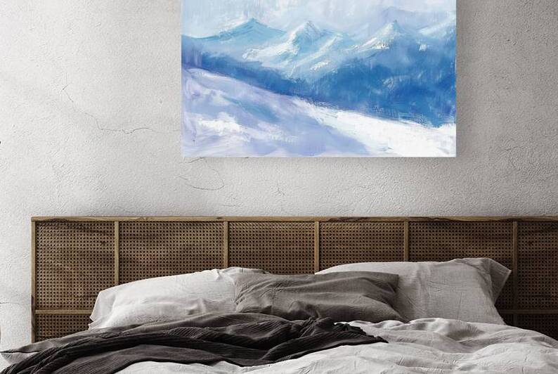 Azure Mountain  Majesty H39N2J 60 by Abstract Rebellion