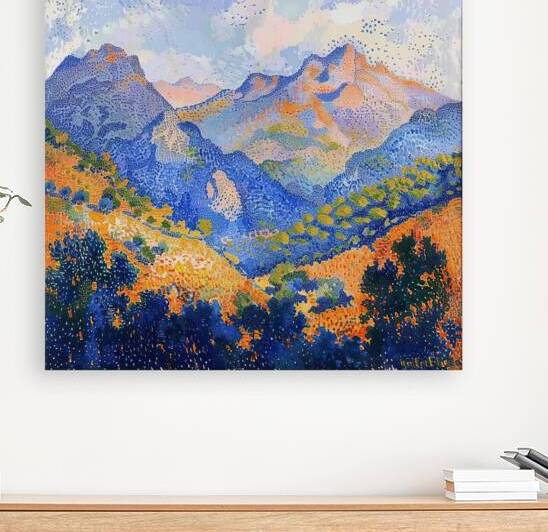 Azure Mountain Harmony K29N8J 65 by Abstract Rebellion