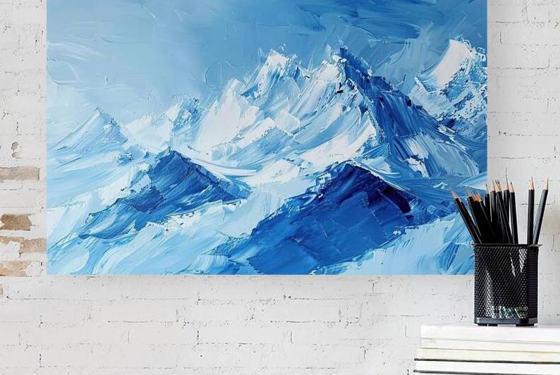 Azure Mountain  Majesty P2D3N9 45 by Abstract Rebellion