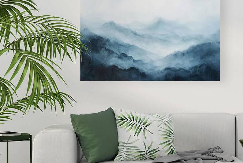 Azure Mountain Myst 5H2N9J 48 by Abstract Rebellion