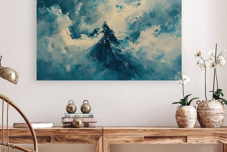Azure Peak Ascension H29N3Z 65 by Abstract Rebellion