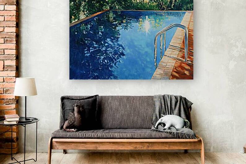 Azure Reflections Poolside 7H3N2Z 58 by Abstract Rebellion