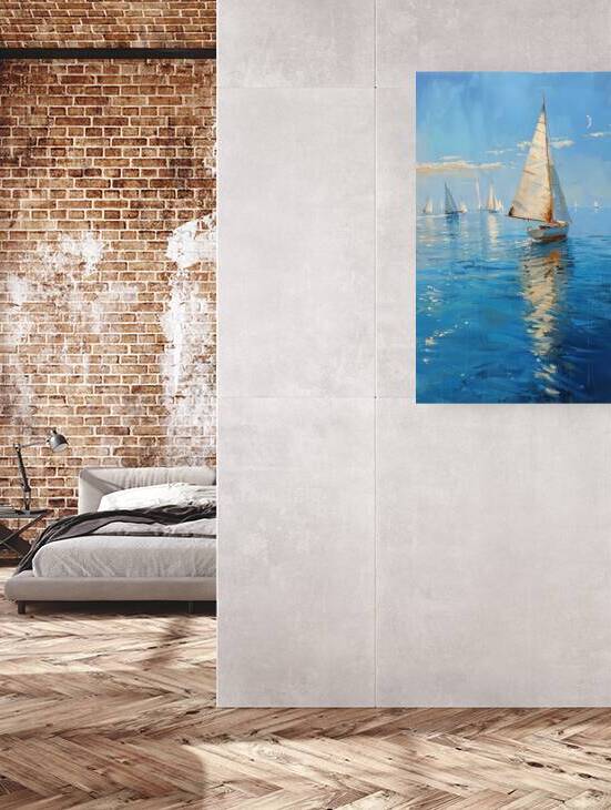 Azure Regatta Dawn 2PH8N9 55 by Abstract Rebellion