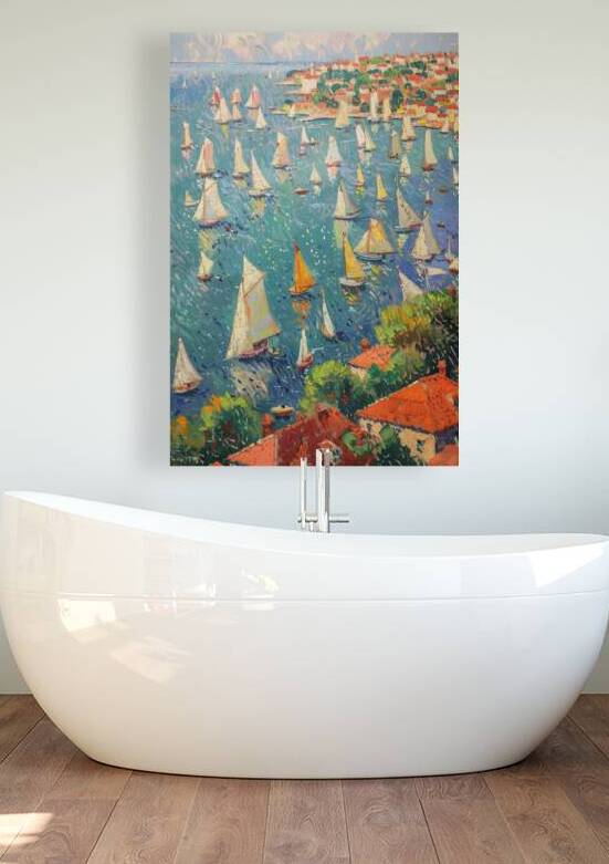 Azure Regatta Bliss Y92H7N 53 by Abstract Rebellion