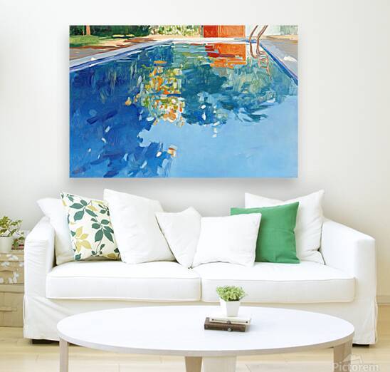 Azure Reflections Summer Pool 7H9N2P 57 by Abstract Rebellion