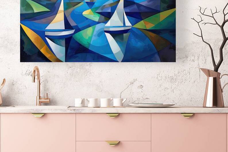 Azure Regatta Glide 7P3H9N 60 by Abstract Rebellion