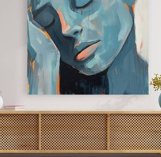 Azure Reverie Portrait 9H2N3Z 53 by Abstract Rebellion