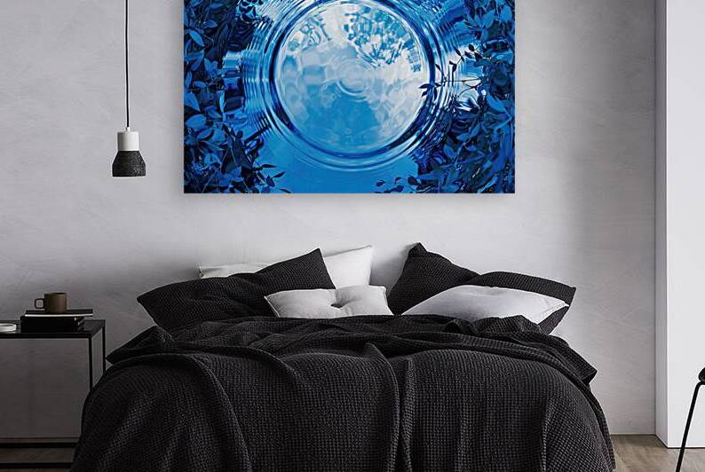 Azure Ripples Sky Mirror 29HBC 45 by Abstract Rebellion